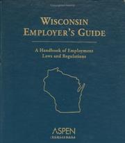 Cover of: Wisconsin Employer's Guide by Aspen Publishers, Aspen Publishers