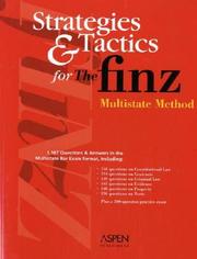 Cover of: The Finz multistate method