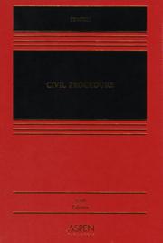 Cover of: Civil Procedure
