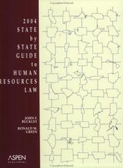 Cover of: 2004 State by State Guide to Human Resources Law (State By State Guide to Human Resources Law)