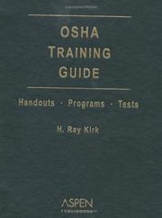 Cover of: Osha Training Guide 2004