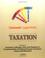 Cover of: Casenote Legal Briefs: Taxation (Individual)