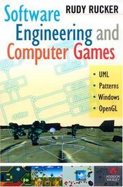 Cover of: Software engineering and computer games by Rudy Rucker