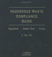 Cover of: Hazardous Waste Compliance Guide