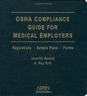 Cover of: OSHA Compliance Guide for Medical Employers