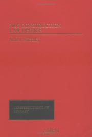 Cover of: 2005 Construction Law Update