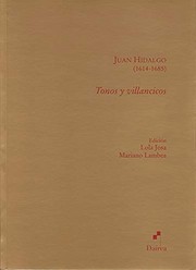 Cover of: Tonos y villancicos
