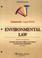 Cover of: Environmental Law