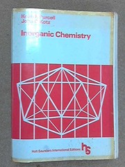 Cover of: Inorganic Chemistry by Keith F. Purcell, John C. Kotz