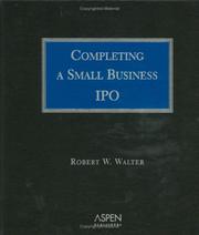 Cover of: Completing a small business IPO