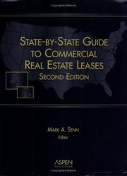 Cover of: State by State Guide to Commercial Real Estate Leases