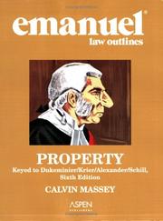 Cover of: Emanuel Law Outlines by Steve Emanuel