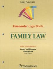 Casenote Legal Briefs Family Law