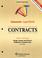 Cover of: Casenote Legal Briefs Contracts