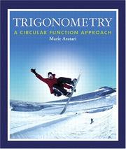 Cover of: Trigonometry by Marie Aratari