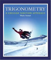 Cover of: Trigonometry by Marie Aratari, Marie Aratari