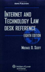Cover of: Internet and Technology Law Desk Reference (Practitioner Title)