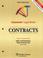 Cover of: Casenote Legal Briefs Contracts