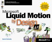Cover of: Microsoft Liquid motion by design