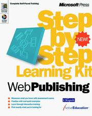 Cover of: Microsoft Web Publishing Step by Step Learning Kit by Catapult