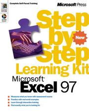 Cover of: Microsoft Excel 97 Step by Step Learning Kit (Step By Step) by Catapult