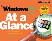 Cover of: Microsoft Windows Me at a Glance (At a Glance (Microsoft)) | Jerry Joyce