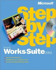 Cover of: Step by step Microsoft Works Suite 2001.