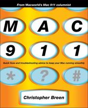 Cover of: Mac 911 by Christopher Breen