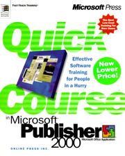 Cover of: Quick Course(r) in Microsoft(r) Publisher 2000