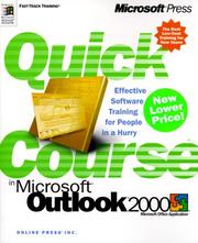 Cover of: Quick Course(r) in Microsoft(r) Outlook(tm) 2000