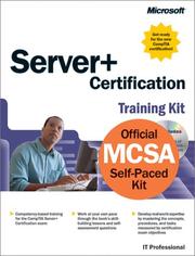 Cover of: Server+ Certification Training Kit (Pro Technical Reference)