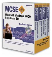 Cover of: MCSE Readiness Review: Microsoft(r)  Windows(r)  2000 Core Exam Set