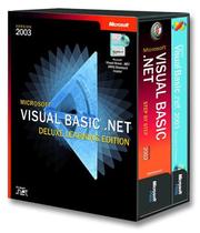 Cover of: Microsoft  Visual Basic  .NET Deluxe Learning Edition--Version 2003 (Pro-Developer) by Microsoft Corporation