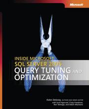 Cover of: Inside Microsoft® SQL Server(TM) 2005 by Kalen Delaney, Sunil Agarwal, Craig Freedman, Lubor Kollar, Ron Talmage, Adam Machanic