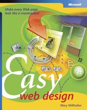 Cover of: Easy Web Design (Bpg Other) by Mary Millhollon, Jeff Castrina, Leslie Lothamer