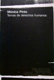 Cover of: Temas de derechos humanos by Mónica Pinto