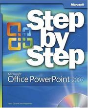 Cover of: Microsoft  Office PowerPoint  2007 Step by Step (Step By Step (Microsoft))
