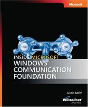 Cover of: Inside Windows  Communication Foundation (Pro Developer)