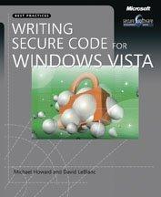Cover of: Writing Secure Code for Windows Vista (Pro - Step By Step Developer) by Michael Howard, David LeBlanc