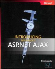 Cover of: Introducing Microsoft  ASP.NET AJAX (Pro - Developer)