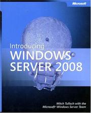Cover of: Introducing Windows Server 2008