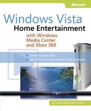 Cover of: Windows Vista®: Home Entertainment with Windows® Media Center and Xbox 360(TM) (Epg - Other)