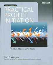 Cover of: Practical Project Initiation