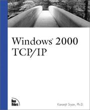 Cover of: Windows 2000 TCP/IP (Landmark)