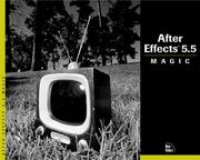 Cover of: After Effects 5.5 magic by Nathan Moody ... [et al.].