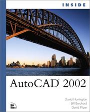 Cover of: Inside AutoCAD 2002