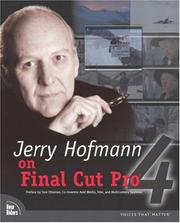Cover of: Jerry Hofmann on Final Cut Pro 4 by Jerry Hofmann
