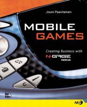 Cover of: Mobile games by Jouni Paavilainen