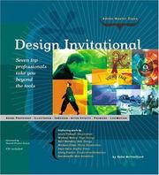 Cover of: Design invitational: seven top professionals take you beyond the tools