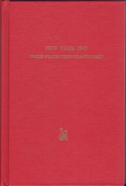 Cover of: The United States Chess Championship by John Samuel Hilbert
